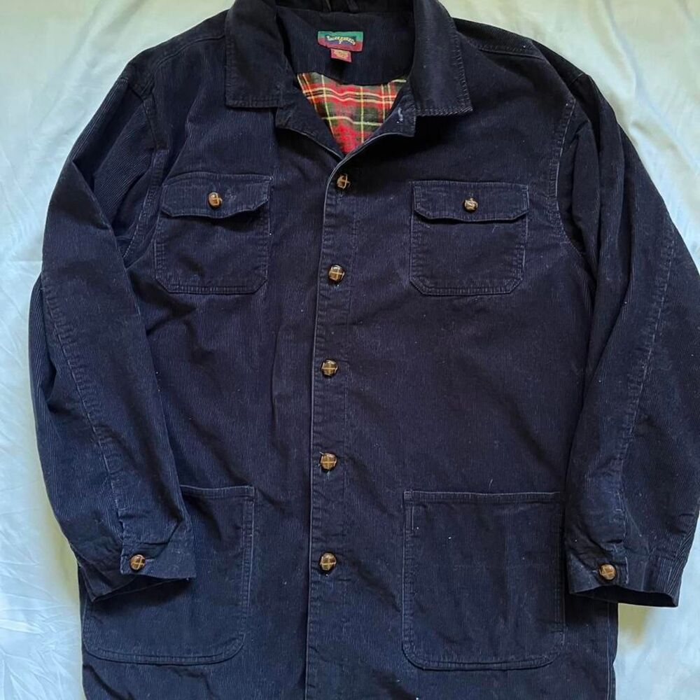 Vintage Saddlebred Men's Navy Jacket L